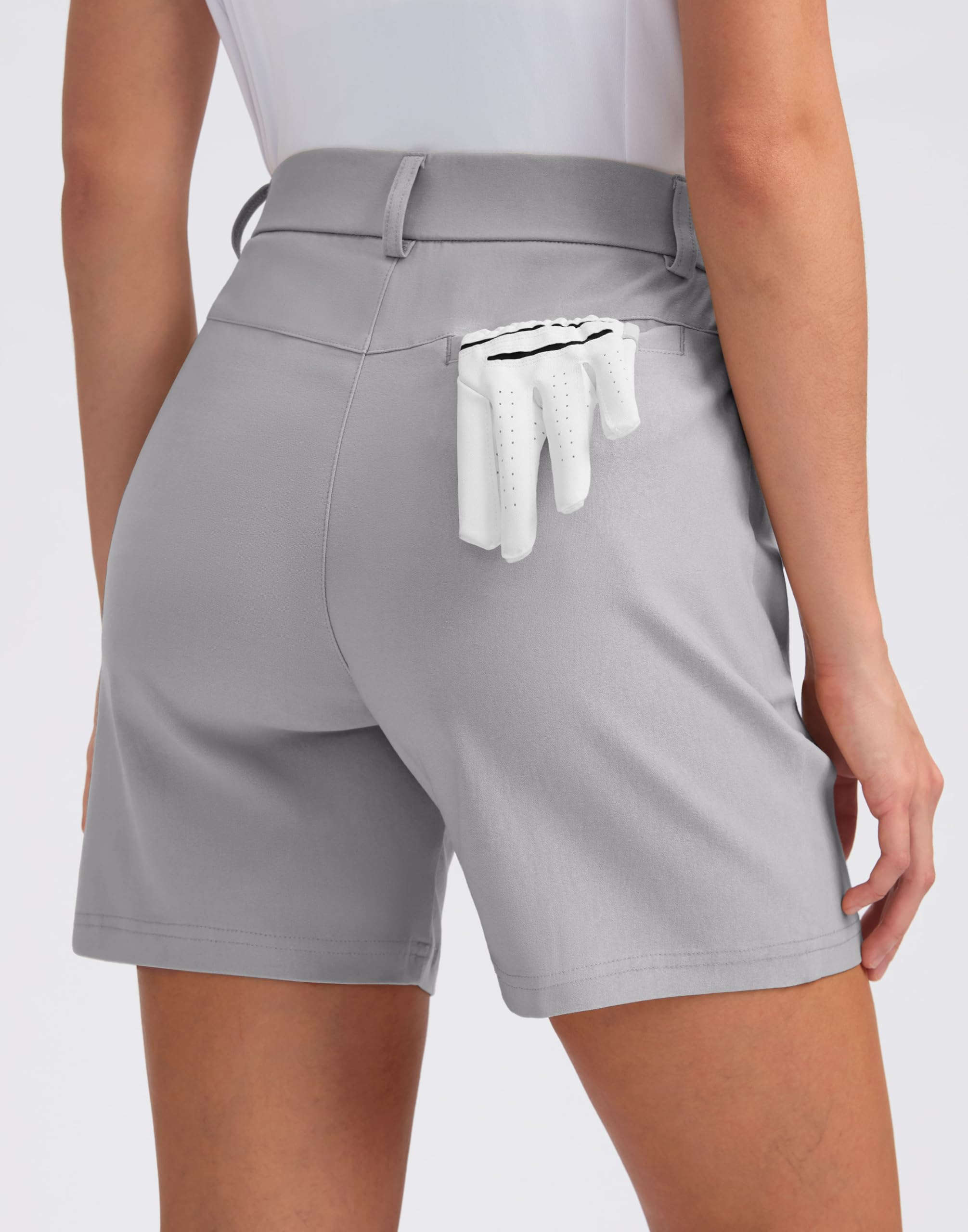 G Gradual 5in inseam image shows mid-thigh length for versatile styling.