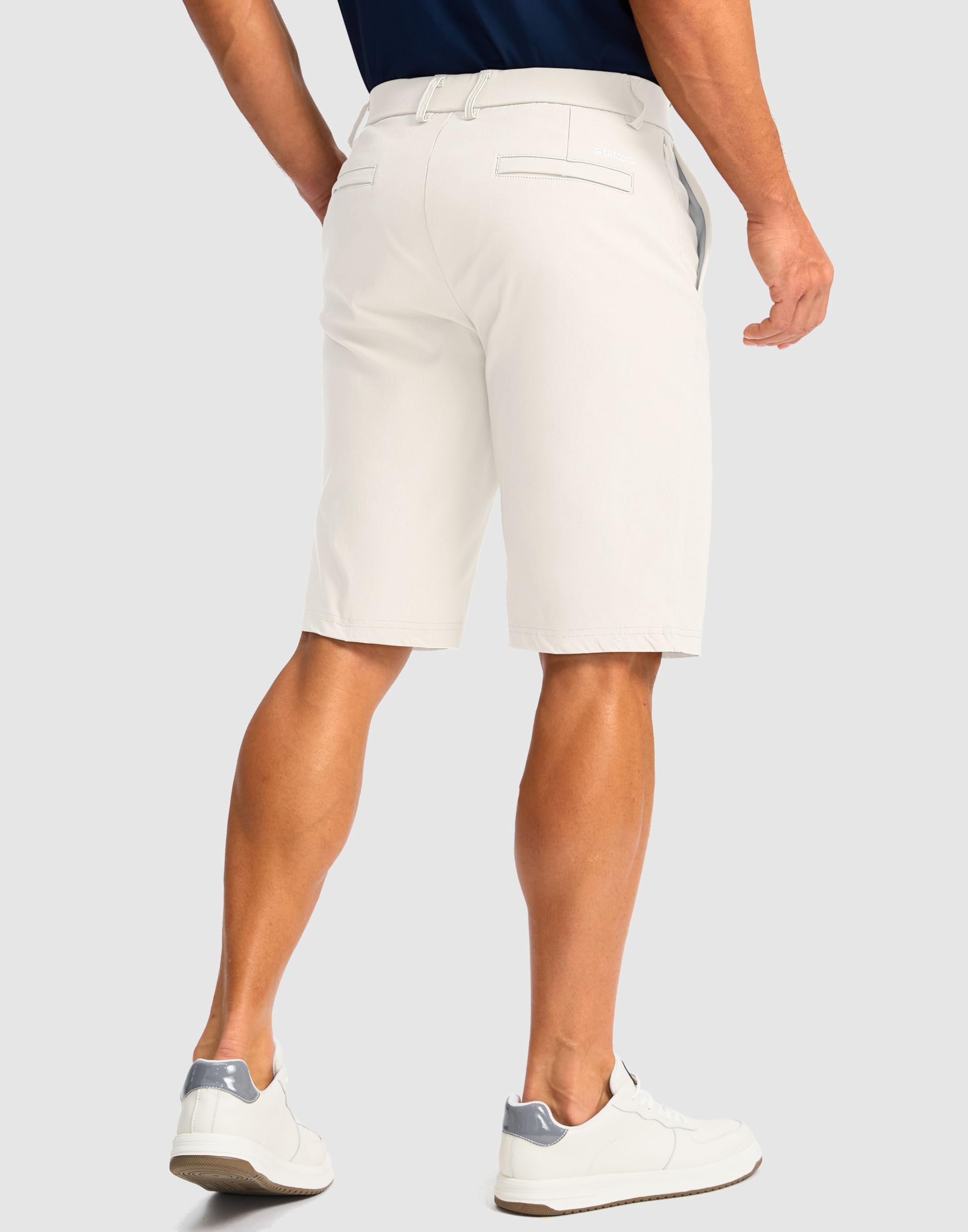 G Gradual golf shorts side pockets show five-pocket practicality for essentials