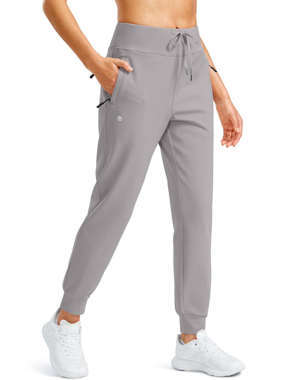 G Gradual light-grey fleece-lined material closeup highlighting warmth and soft feel.