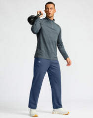 G Gradual men's fleece-lined pants back zipper pocket keeps valuables safe while moving