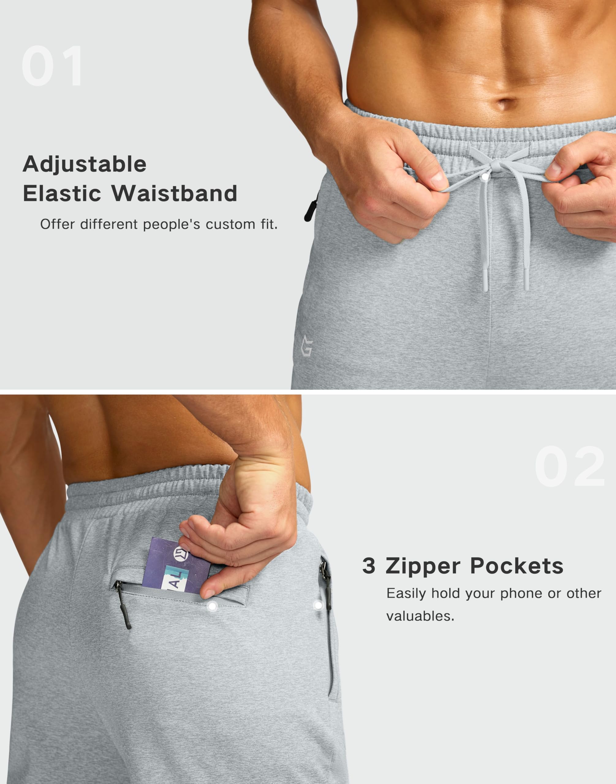 G Gradual fabric shows 4-way stretch and soft interior for mobility