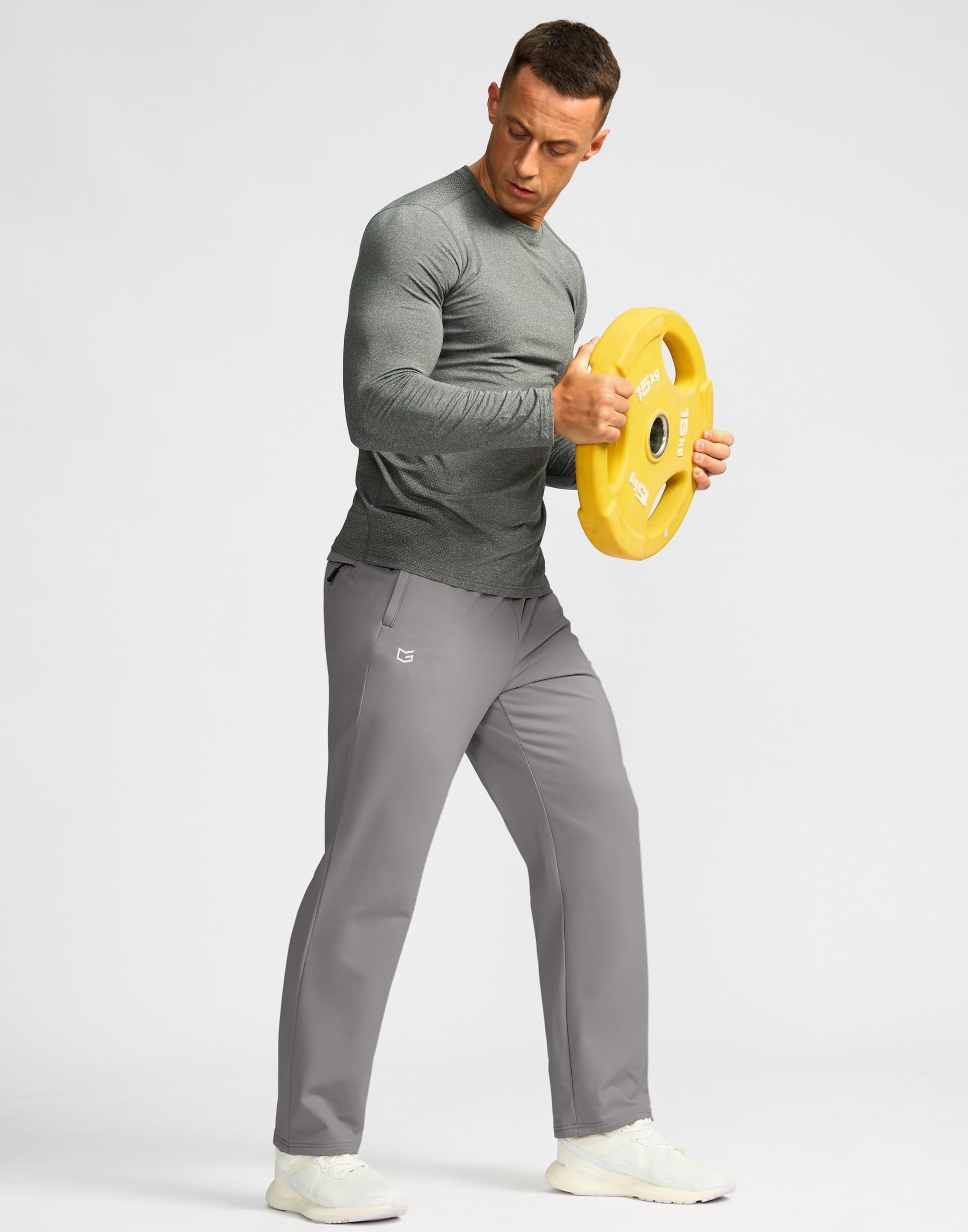 G Gradual winter-ready pants lifestyle shot illustrating versatile daily and gym use