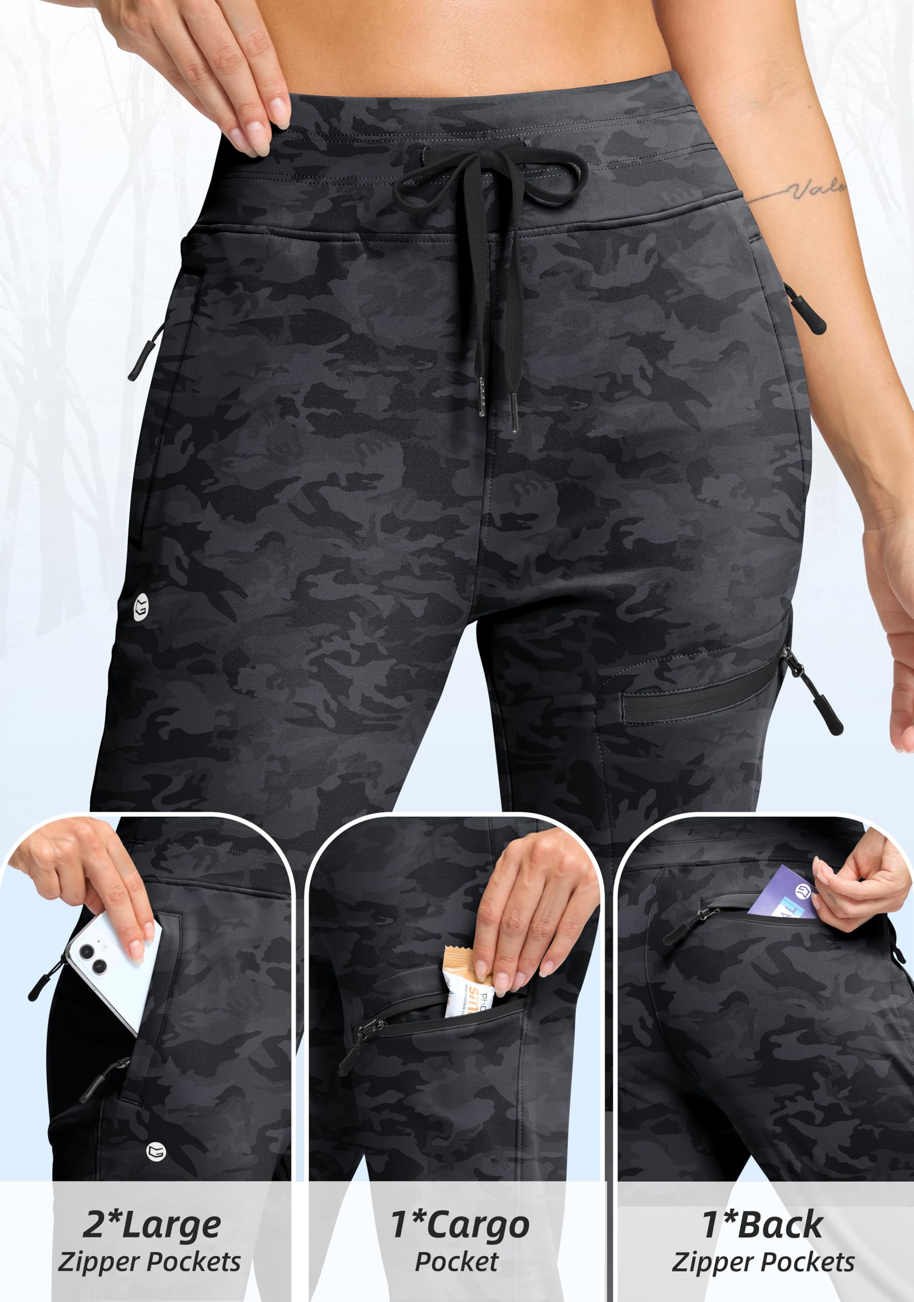 G Gradual joggers high waist shot emphasizing tummy control and fit