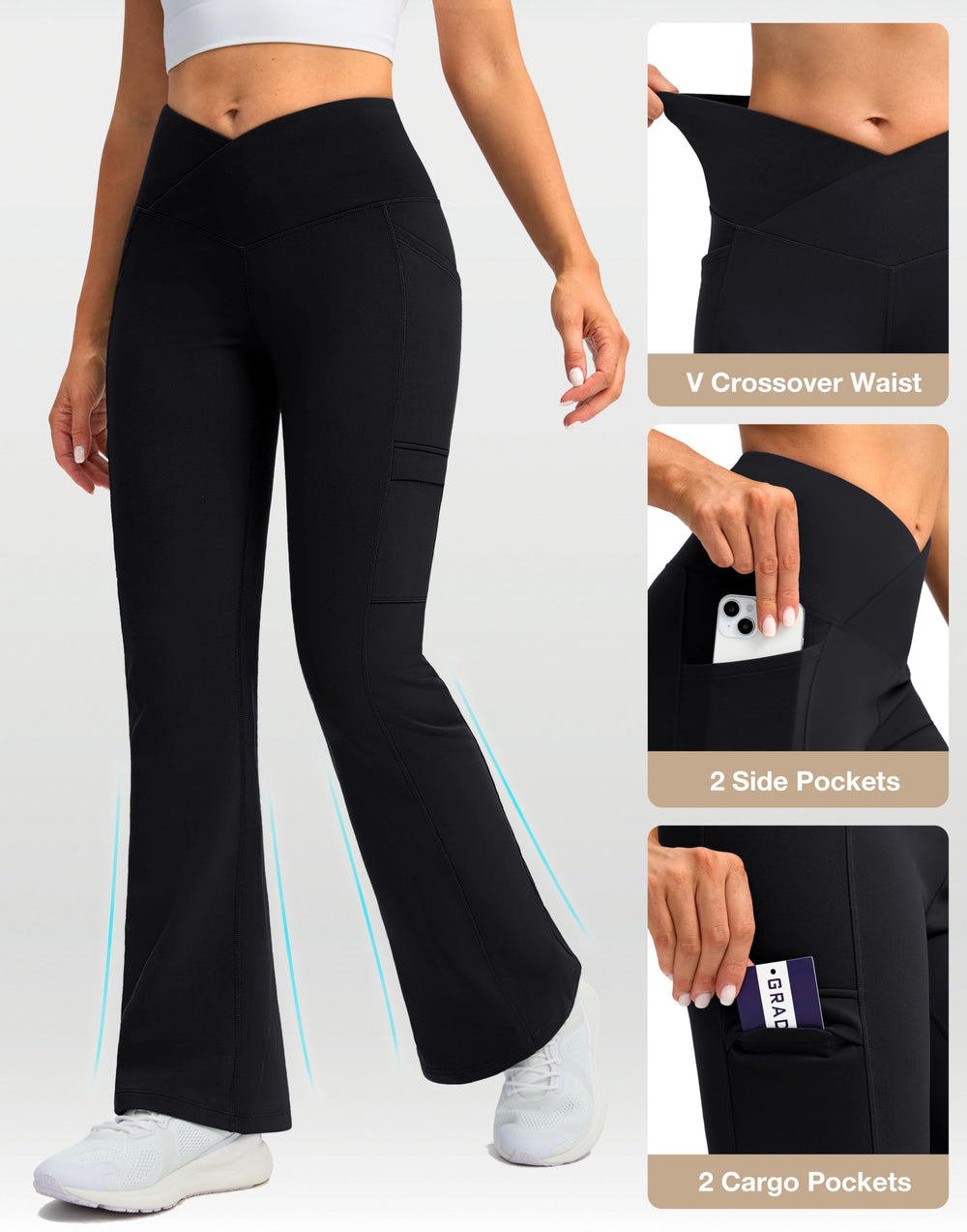 G Gradual winter hiking pants in snow, ready for outdoor adventures