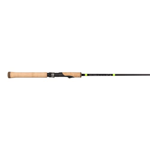 G. Loomis E6X WJR line weight compatibility shown for controlled retrieves.
