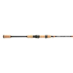 The G. Loomis GCX LITE spinning rod with cork handle offers day-long comfort.