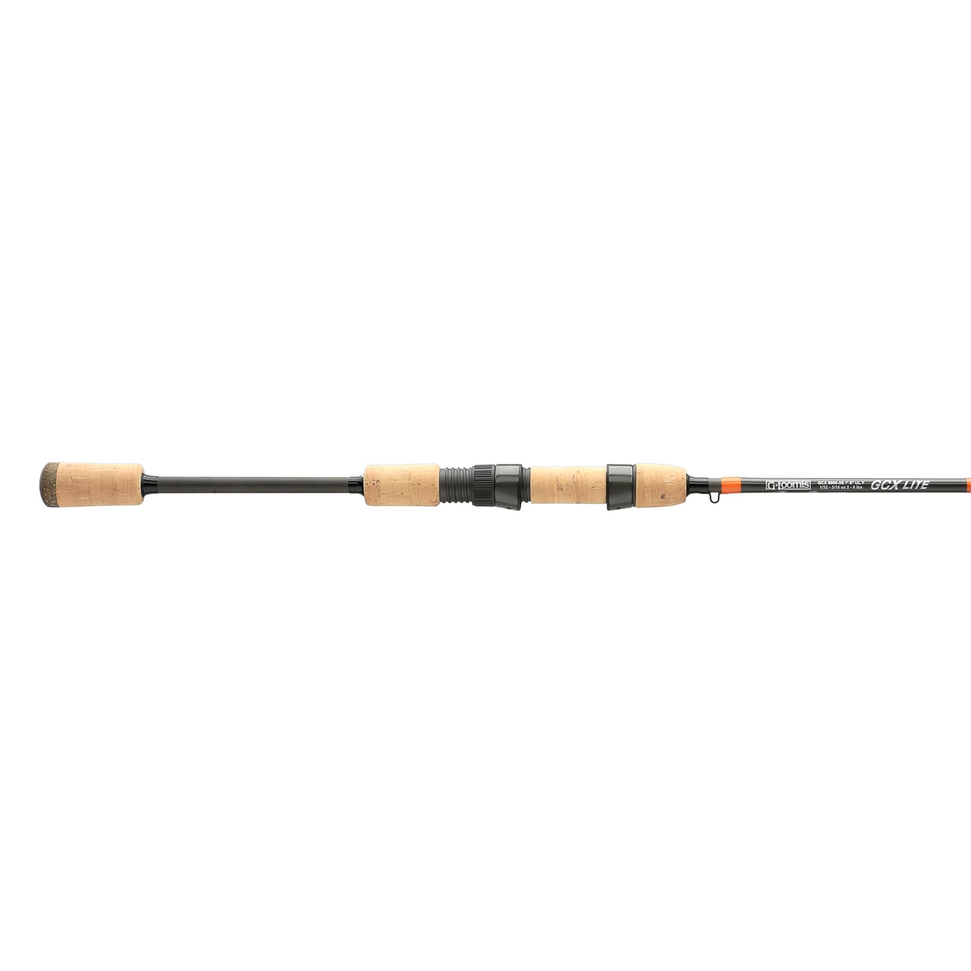G. Loomis GCX LITE spinning reel seat offers secure, comfortable control