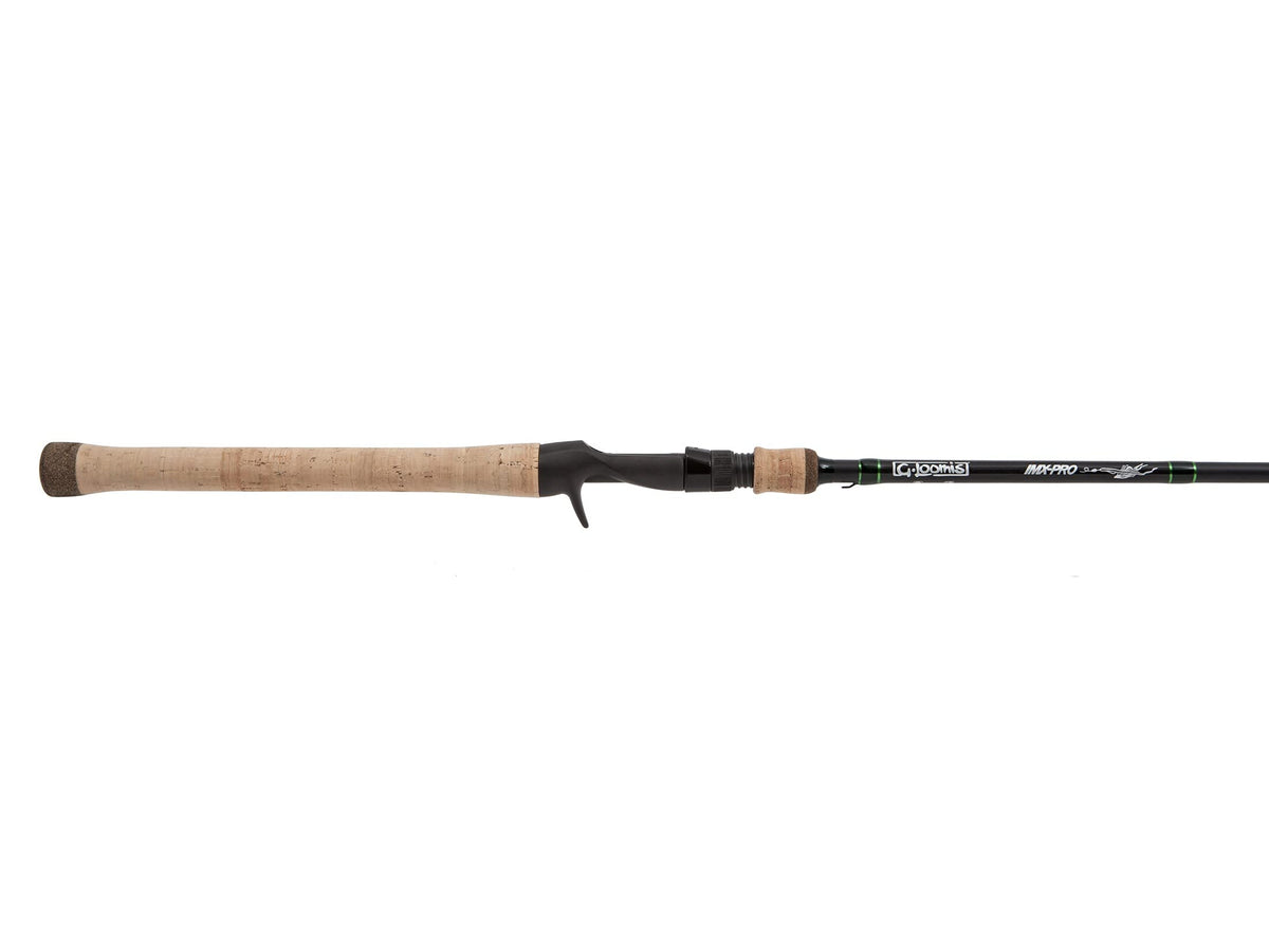 G. Loomis IMX PRO 854C JWR rod action for precise casting.
