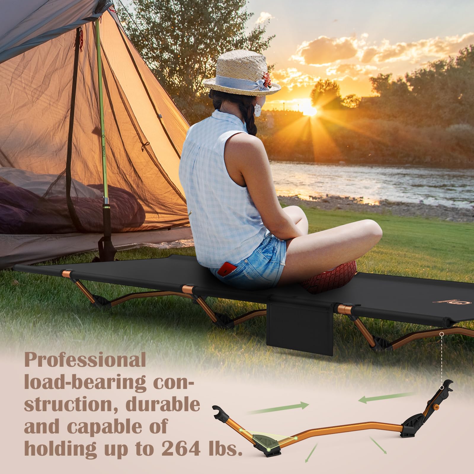 G2 GO2GETHER 264lb capacity supports diverse users on trips