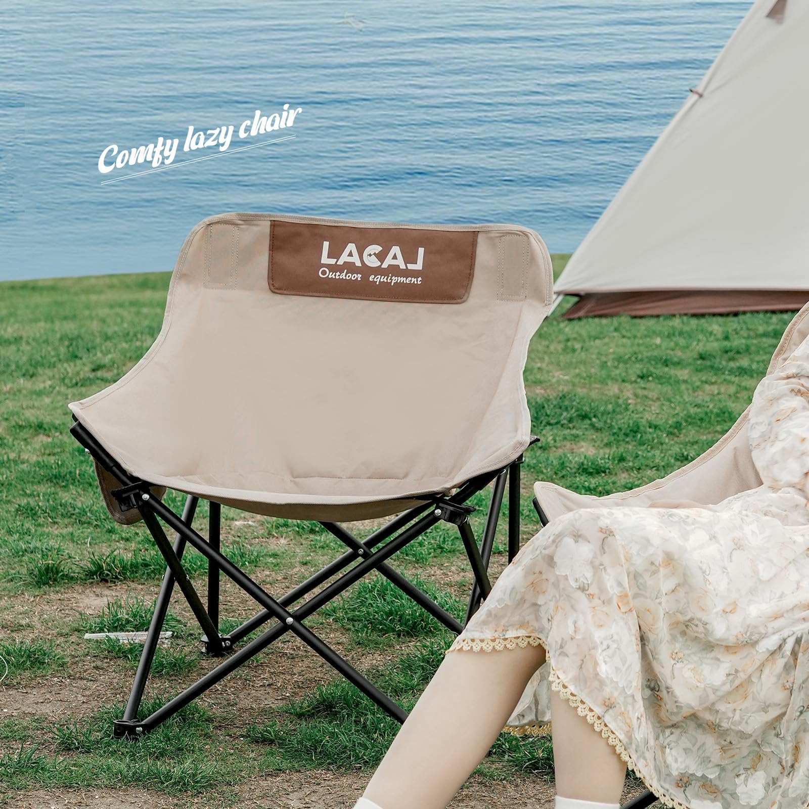 G2 GO2GETHER camping chair folded compact for easy transport