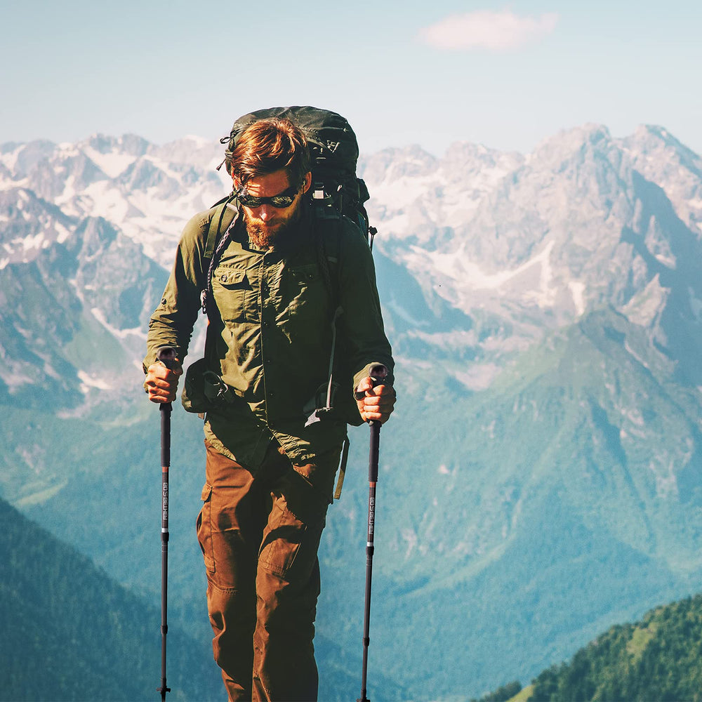 G2 GO2GETHER trekking pole adjustable length scale for precise fit