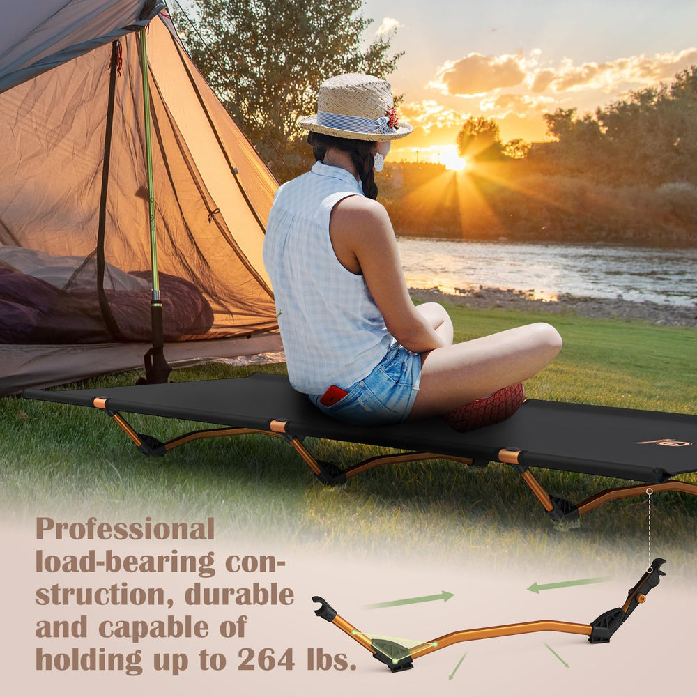 G2 GO2GETHER ultralight cot weighs 4lbs for easy carry