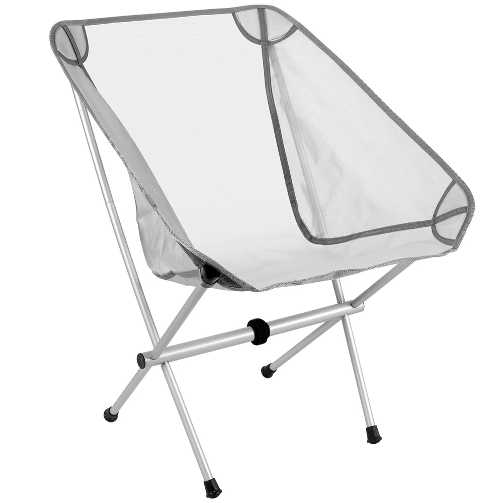 G2 GO2GETHER ultra-light folding chair front view shows portable comfort for backpacking