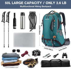 G4Free 50L large main compartment keeps gear organized on trips.