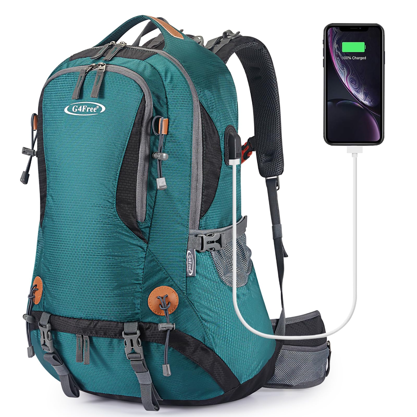 G4Free 50L backpack in waterproof material for all-weather adventures.