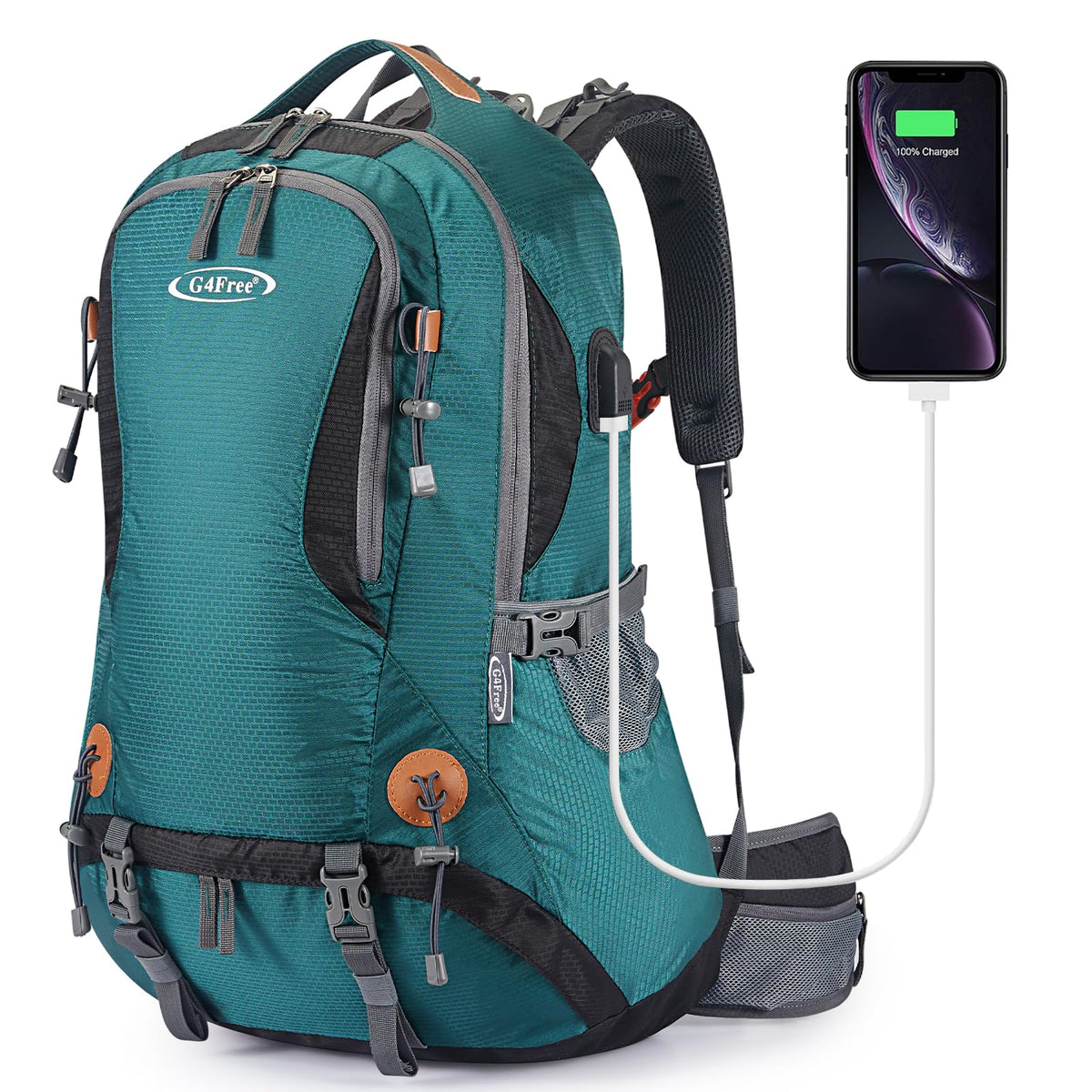 G4Free 50L backpack in waterproof material for all-weather adventures.