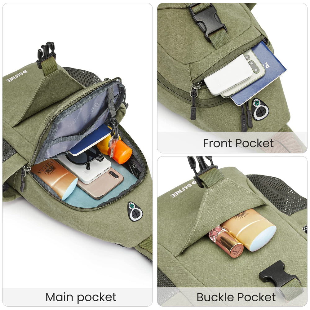 G4Free bag front pockets for quick access to essentials.