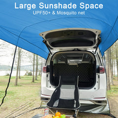 G4Free Car Awning 360 ventilation with net keeps air flowing and bugs out