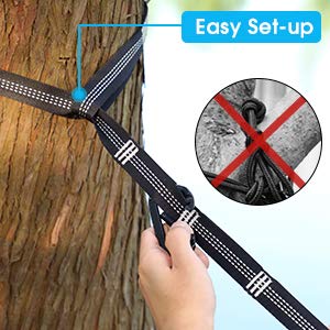 G4Free two-person hammock ideal for backyard, camping, hiking adventures.