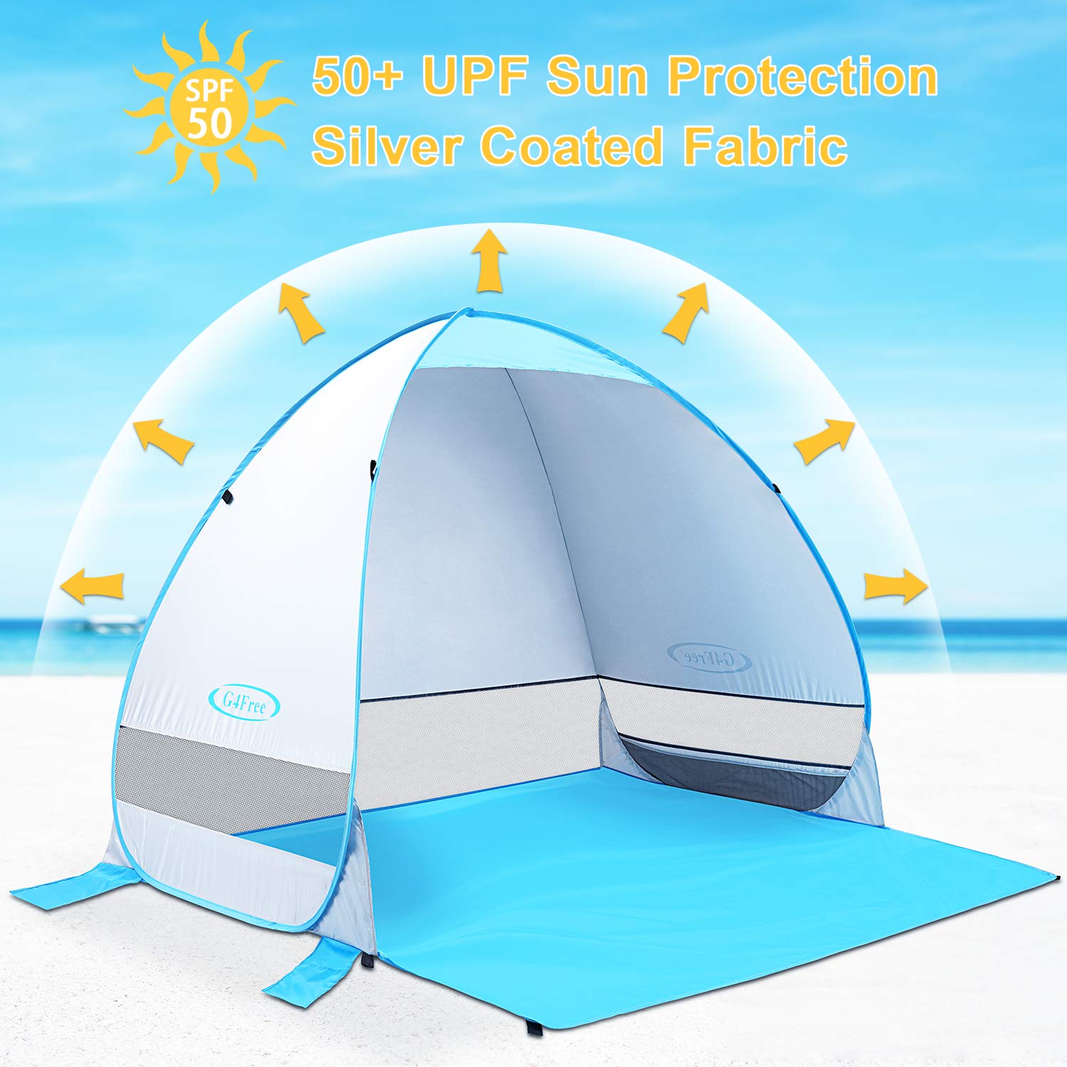 G4Free portable carry case makes folding and transport effortless.