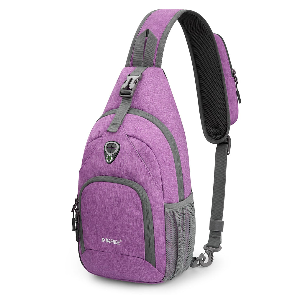 G4Free sling bag back pocket with RFID protection for essentials