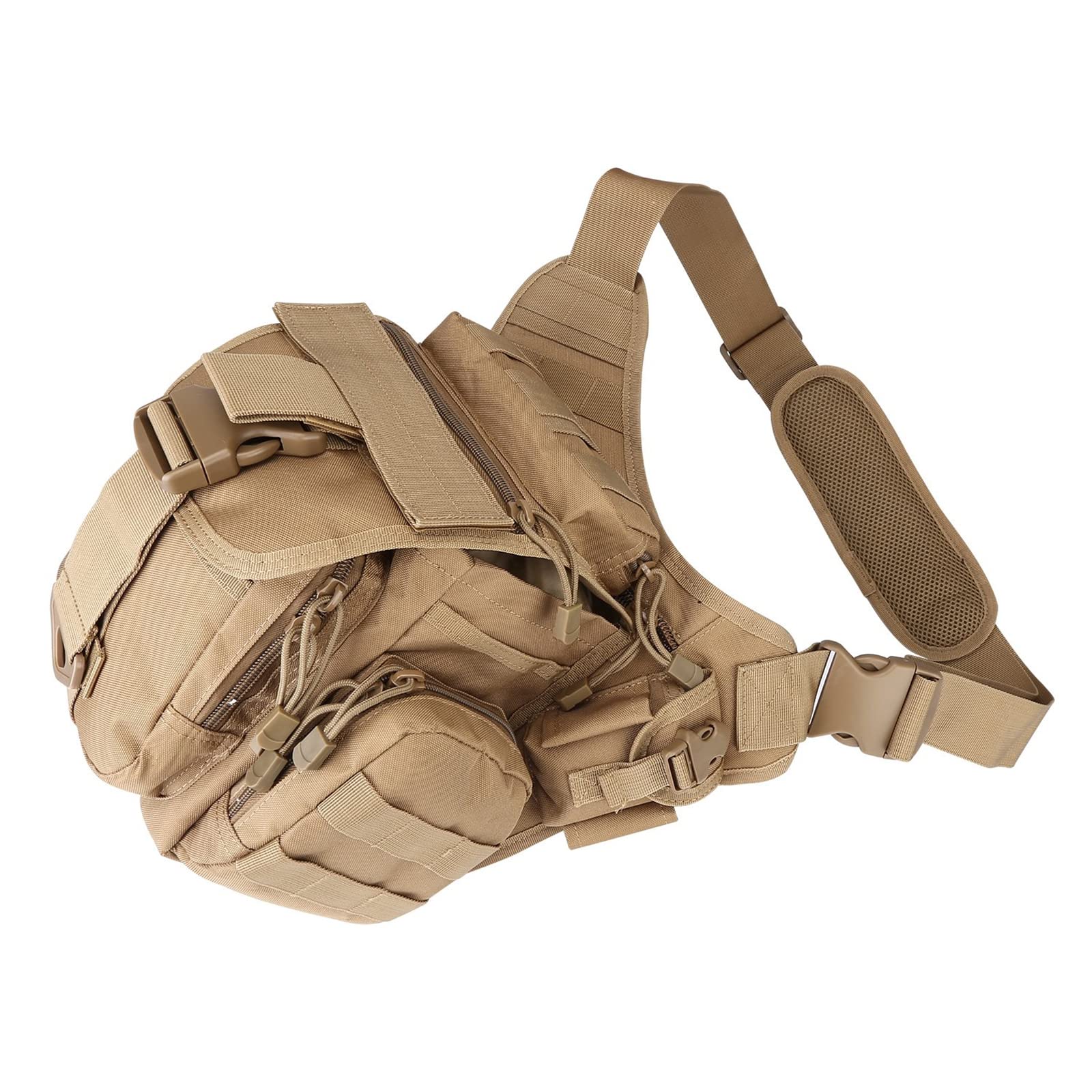 Side water cup pocket on the bag