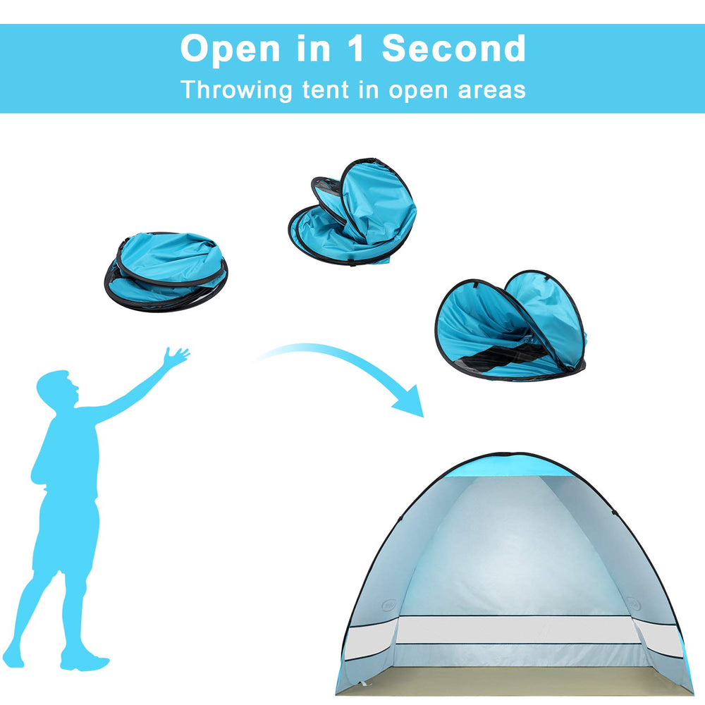 G4Free versatile canopy functions as cabana or sun shelter