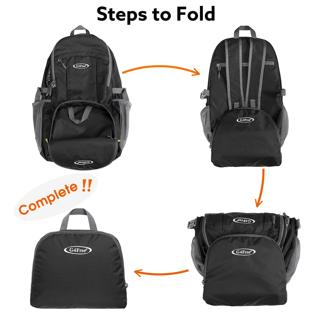 G4Free water-resistant polyamide fabric withstands light rain and rough trails