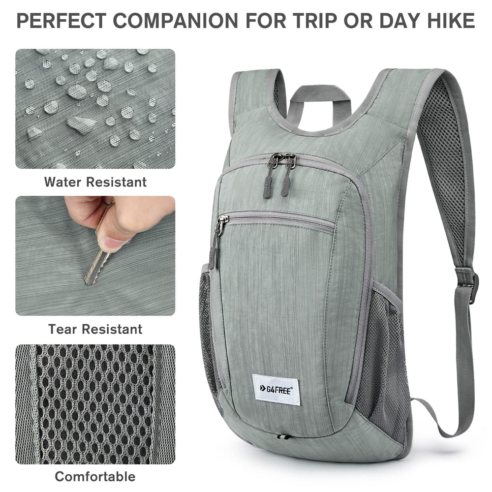 G4Free water resistant polyamide material protects gear in light rain