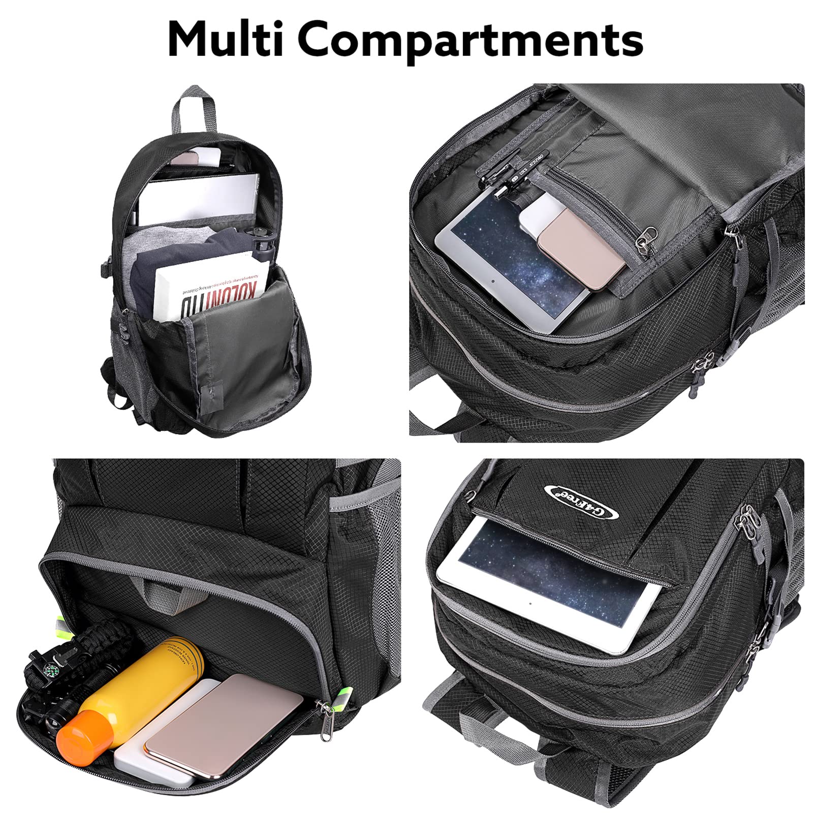 G4Free wet pocket design keeps valuables dry during rain or swims