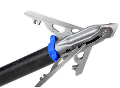 G5 Outdoors DeadMeat Broadhead ferrule and blades secured by SnapLock