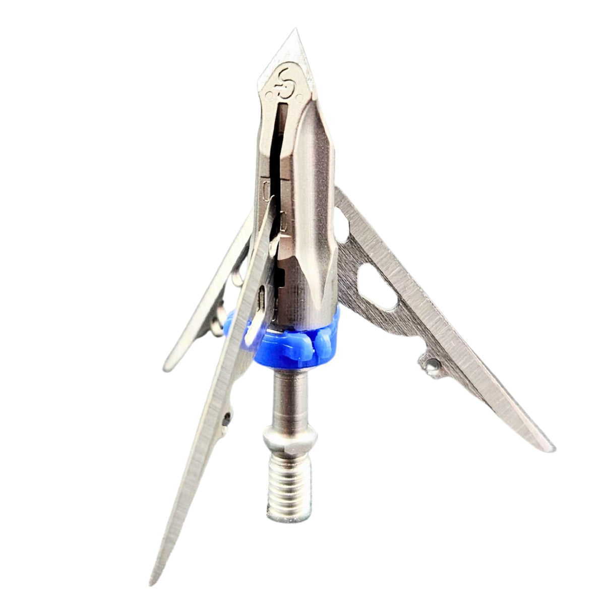 G5 Outdoors Megameat 125gr broadhead close-up showing 2-inch cutting diameter