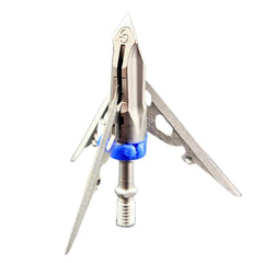 G5 Outdoors Megameat 125gr broadhead close-up showing 2-inch cutting diameter