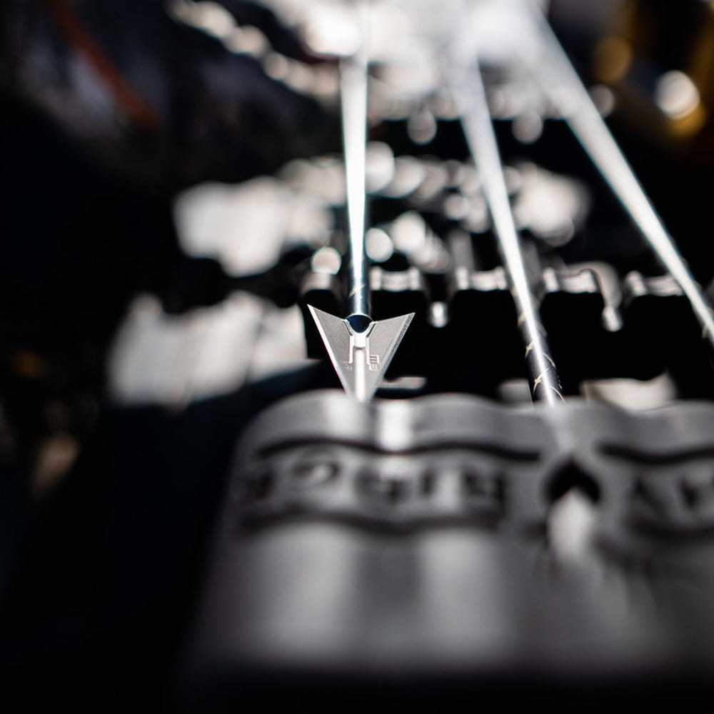 3-pack provides ready-to-use broadheads for multiple hunts or backup blades.