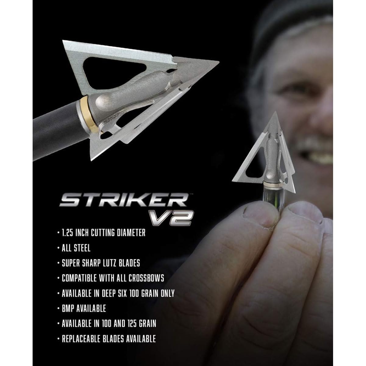G5 Outdoors Striker V2 crossbow version packaging highlights included compatibility
