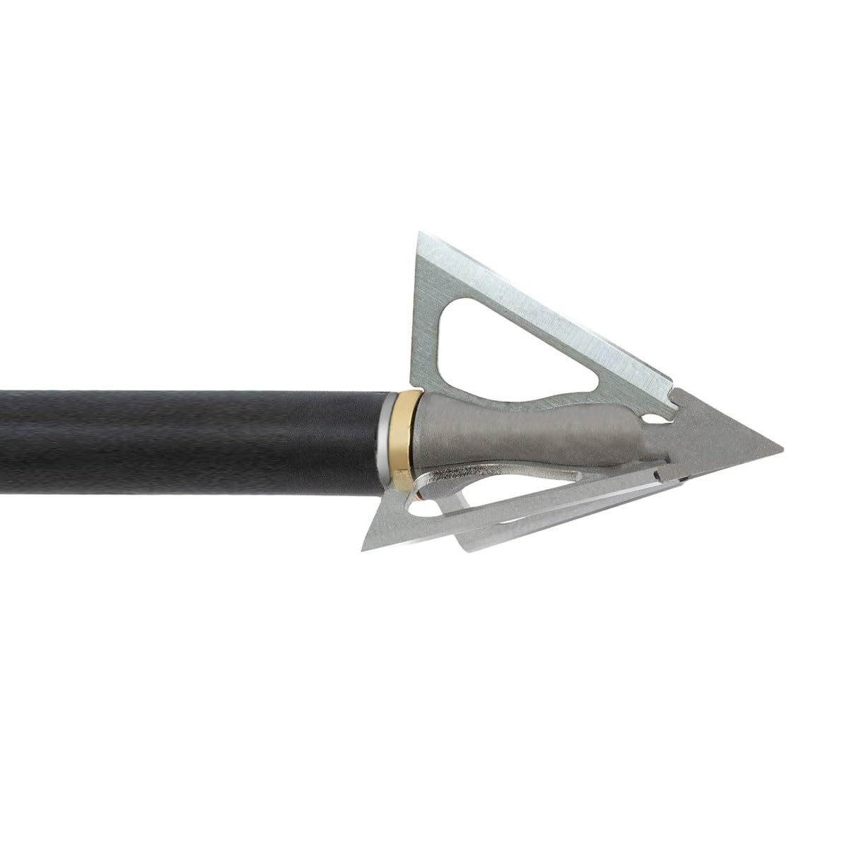 G5 Outdoors Striker V2 cutting diameter closeup shows 1.25-inch wound-channel potential