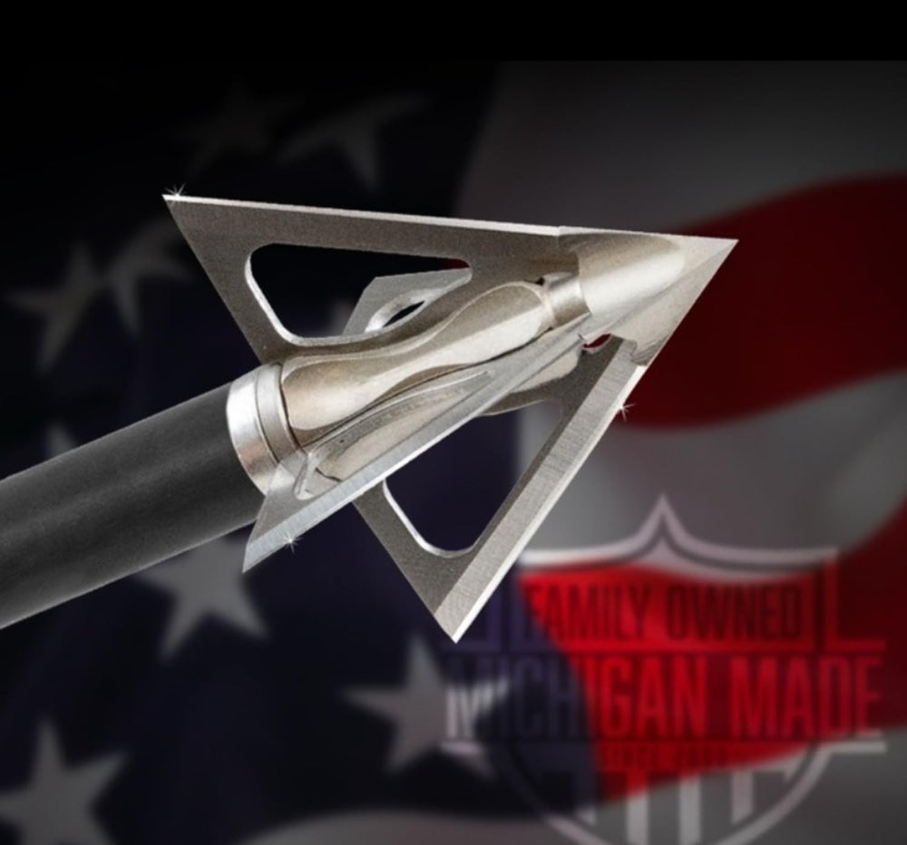 G5 Outdoors Striker X 100-Grain broadhead packaging highlights 3-pack value.