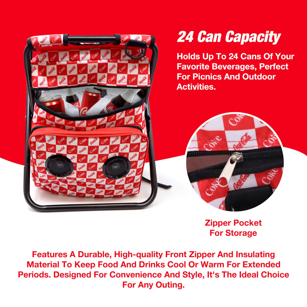Gabba Goods Coca-Cola durable frame designed for all-day outdoor use.