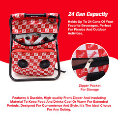 Gabba Goods Coca-Cola durable frame designed for all-day outdoor use.