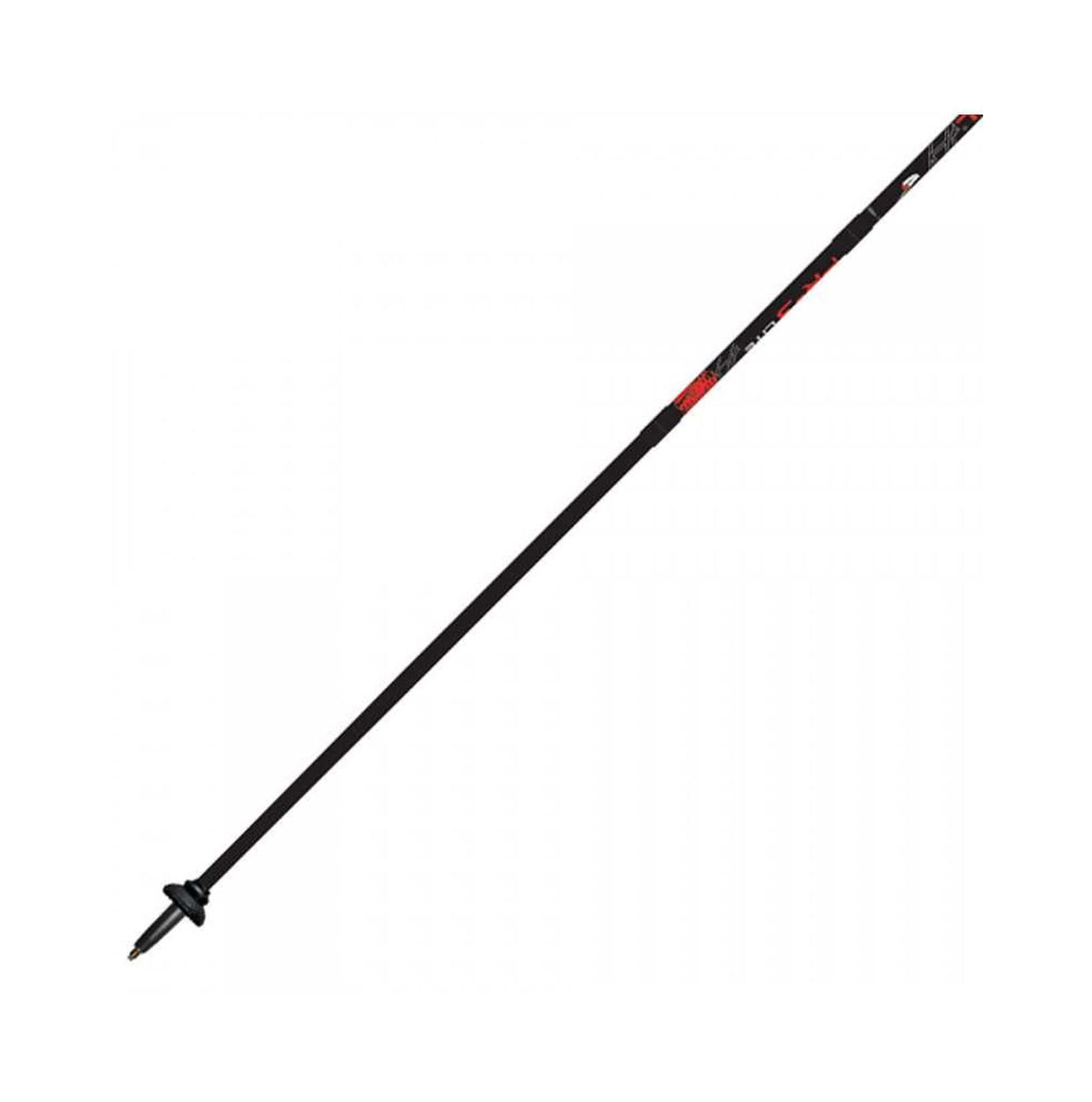 Gabel FR-3 EF trekking poles carbide tip offering strong traction on uneven terrain