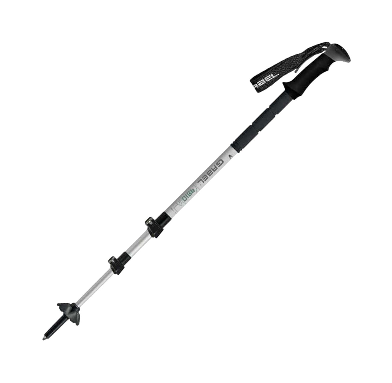 Gabel Mont Blanc Tour Lite trekking poles on ice for winter stability