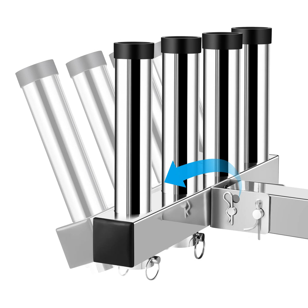 GADFISH four-rod tubes storage demonstrates capacity for multiple rods.
