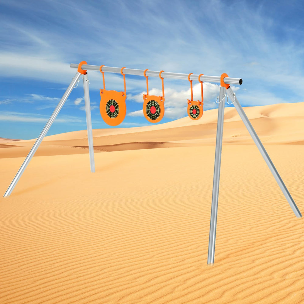 GADFISH outdoor range setup demonstrates versatile, durable steel targets.