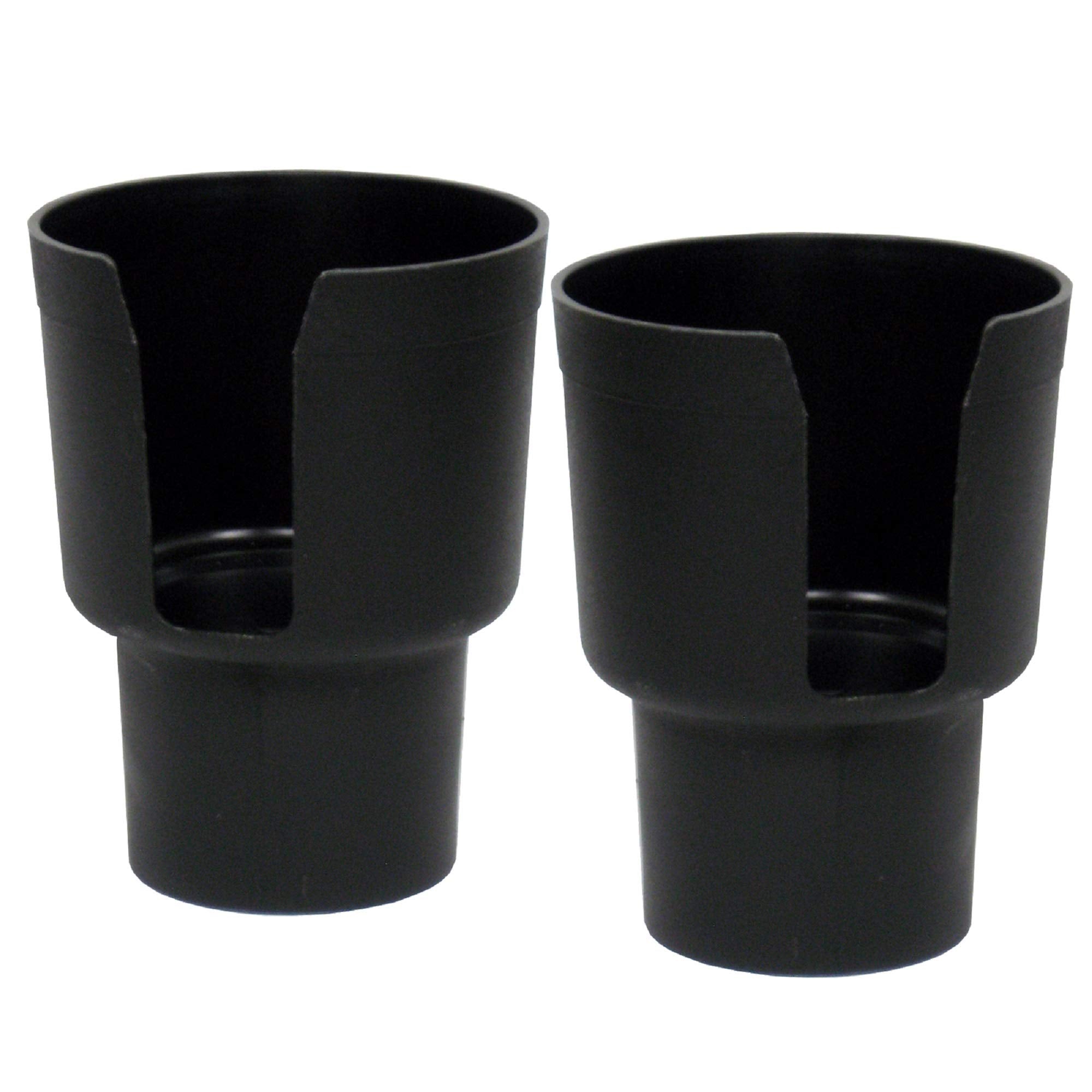 Gadjit Cup Keeper 2-Pack in use expands car cup holders for mugs.