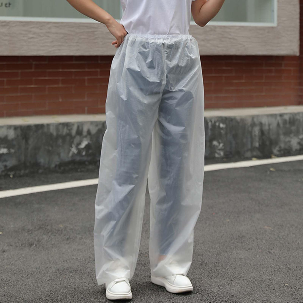 Gaexia rain pants over pants packable design fits in a small bag, ideal for travel