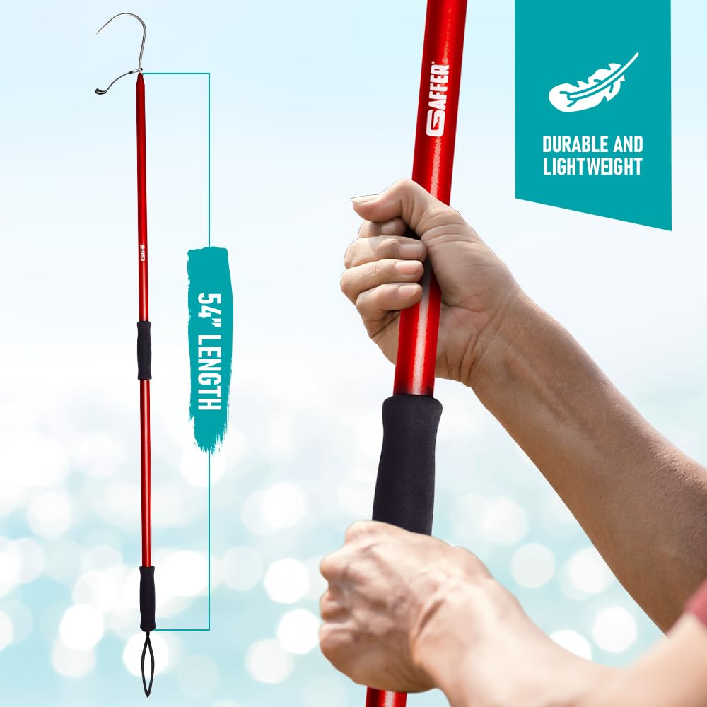 GAFFER SPORTFISHING boat and kayak-ready gaff for versatile use