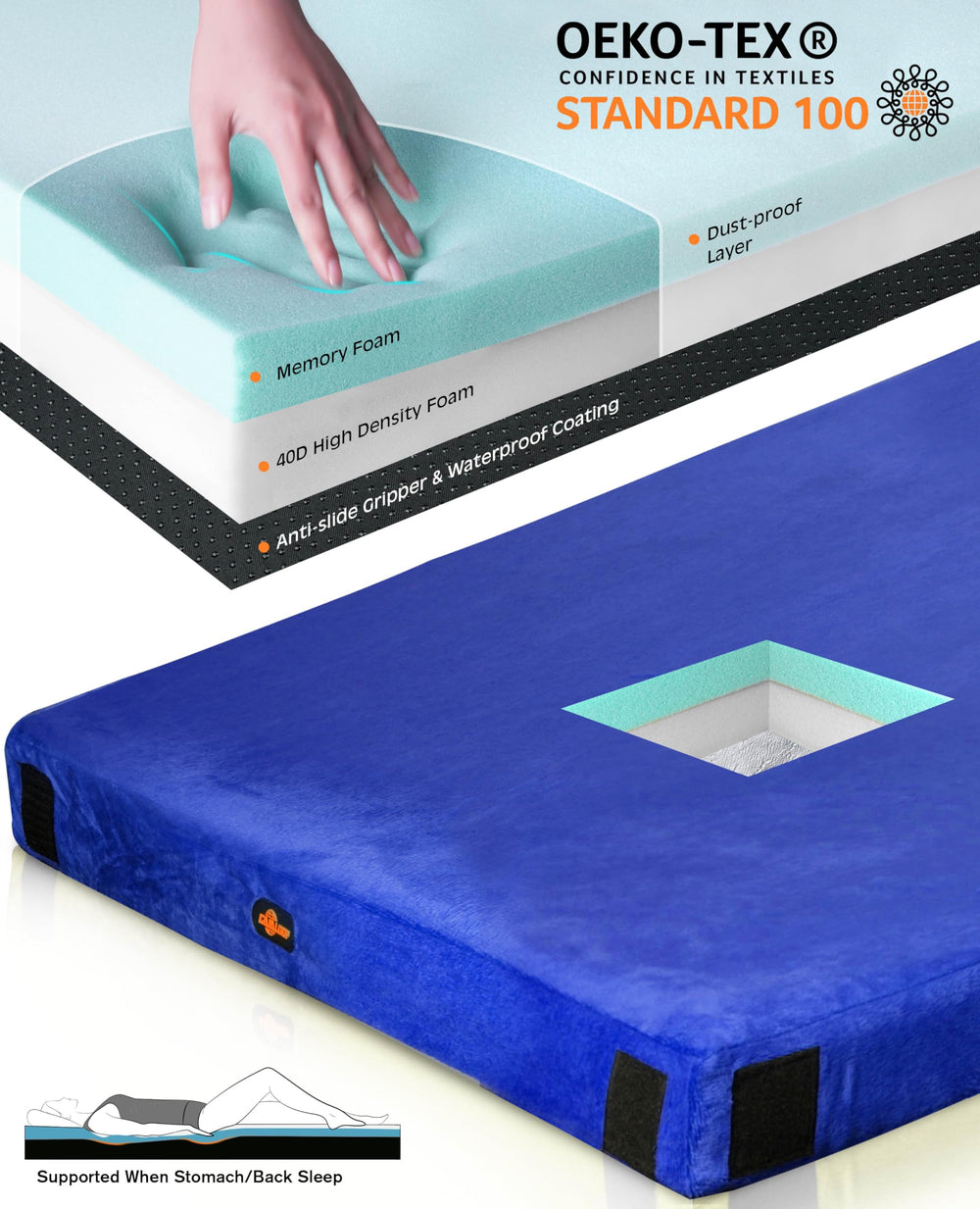 Gaialoop carrying case with straps for compact storage