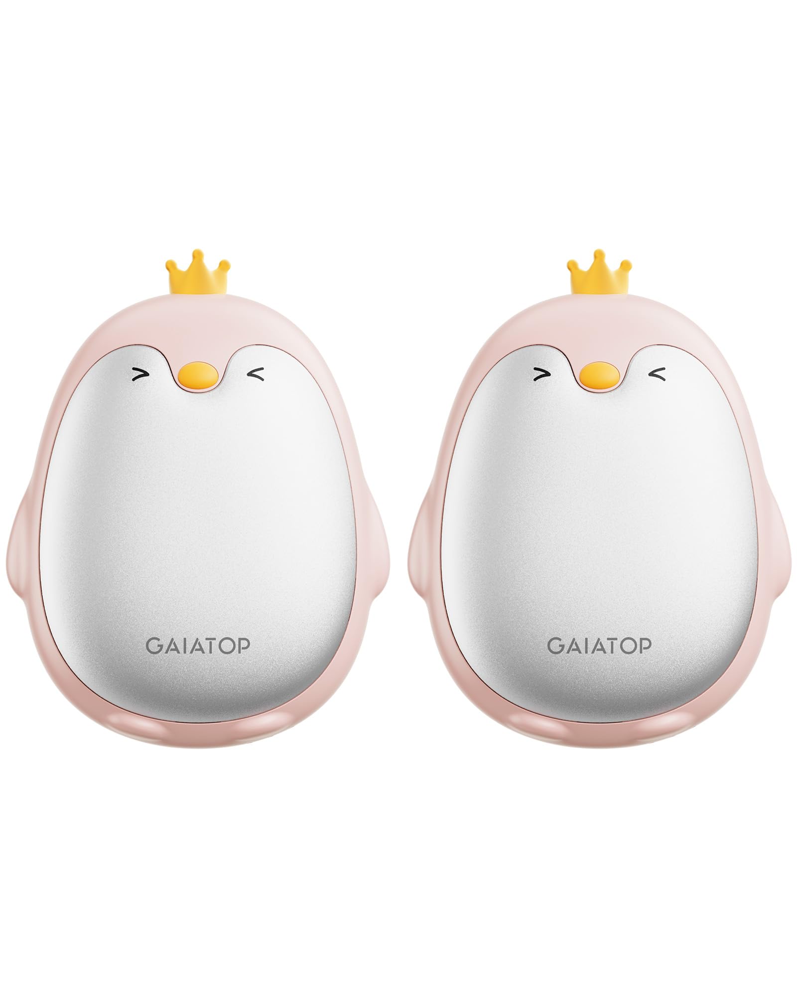 Gaiatop magnetic hand warmers front view showing portable warmth on the go