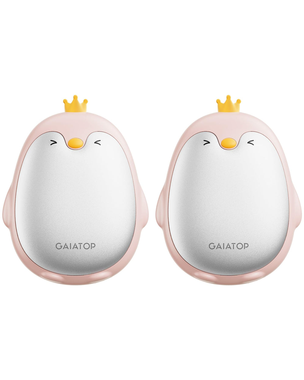 Gaiatop magnetic hand warmers front view showing portable warmth on the go