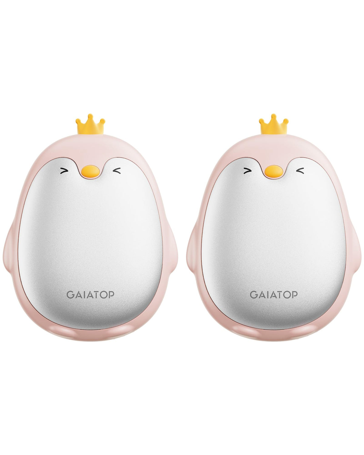 Gaiatop magnetic hand warmers front view showing portable warmth on the go